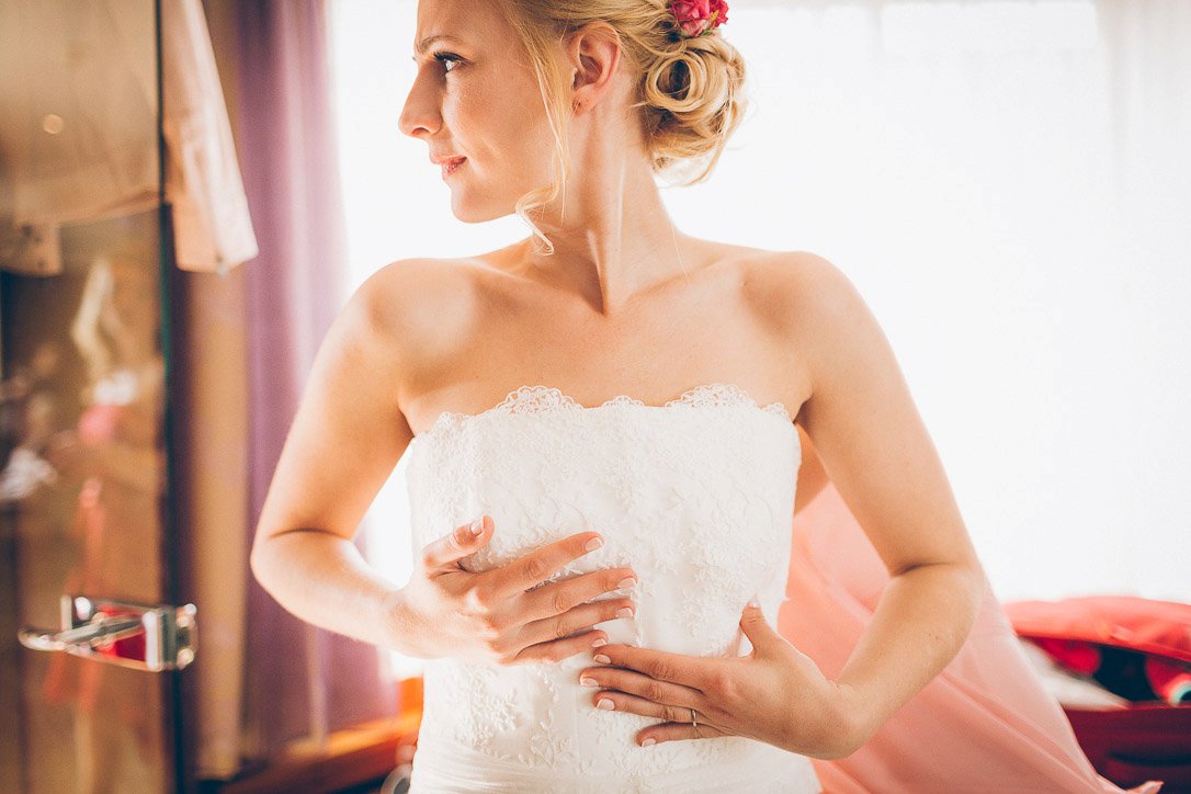 Hochzeitsfotograf Berlin - Portrait der wunderschönen Braut
