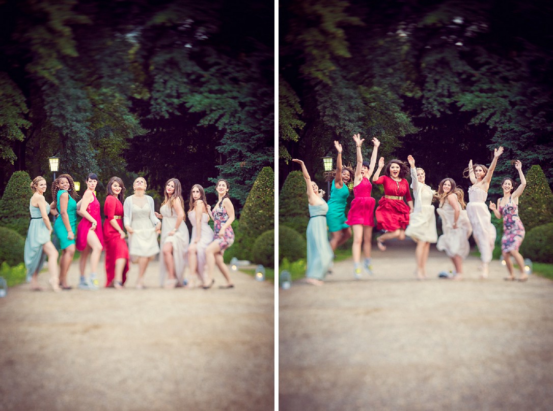 Beeindruckende Gruppenfotos auf der Hochzeit