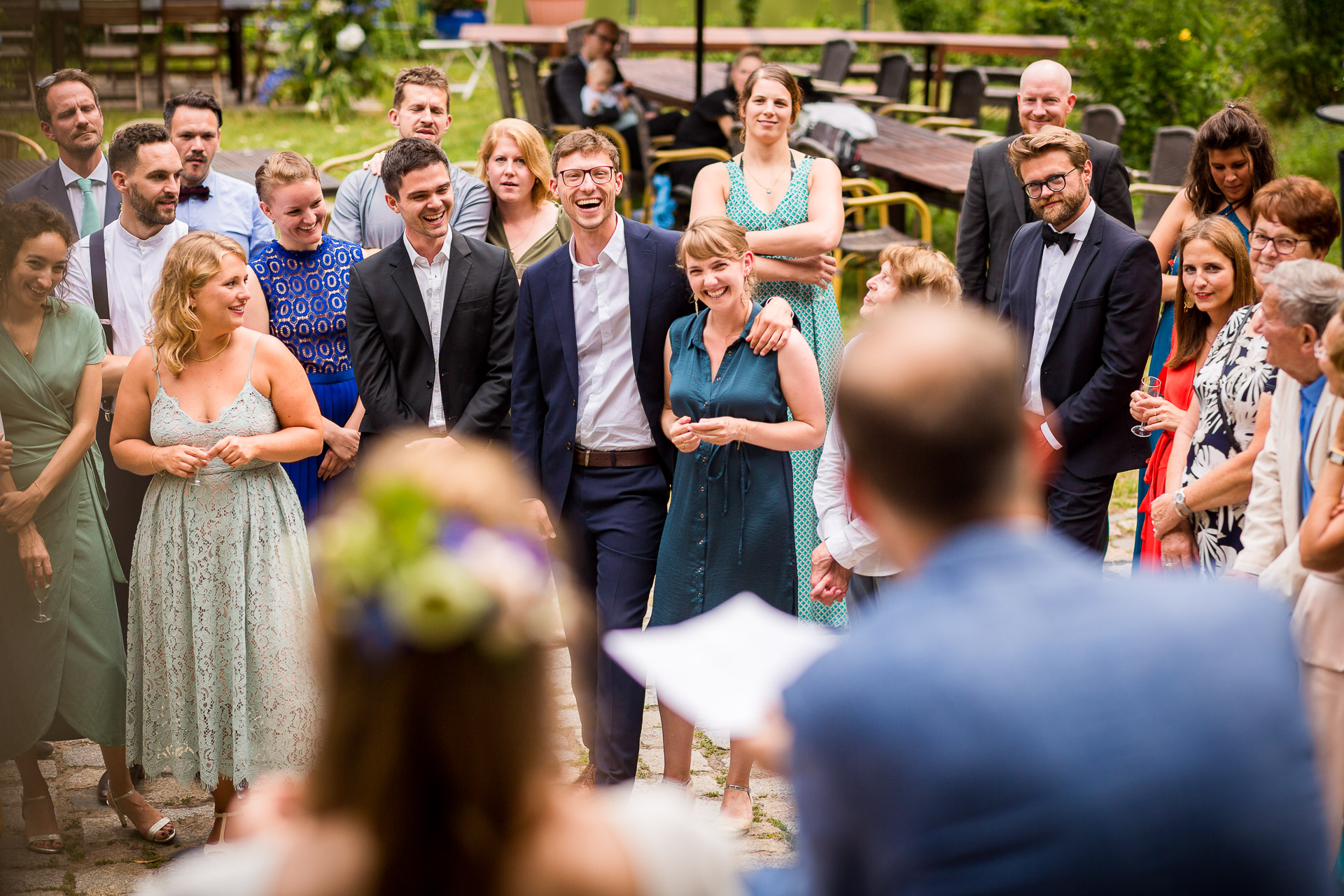 Gästereaktion zur Ansprache