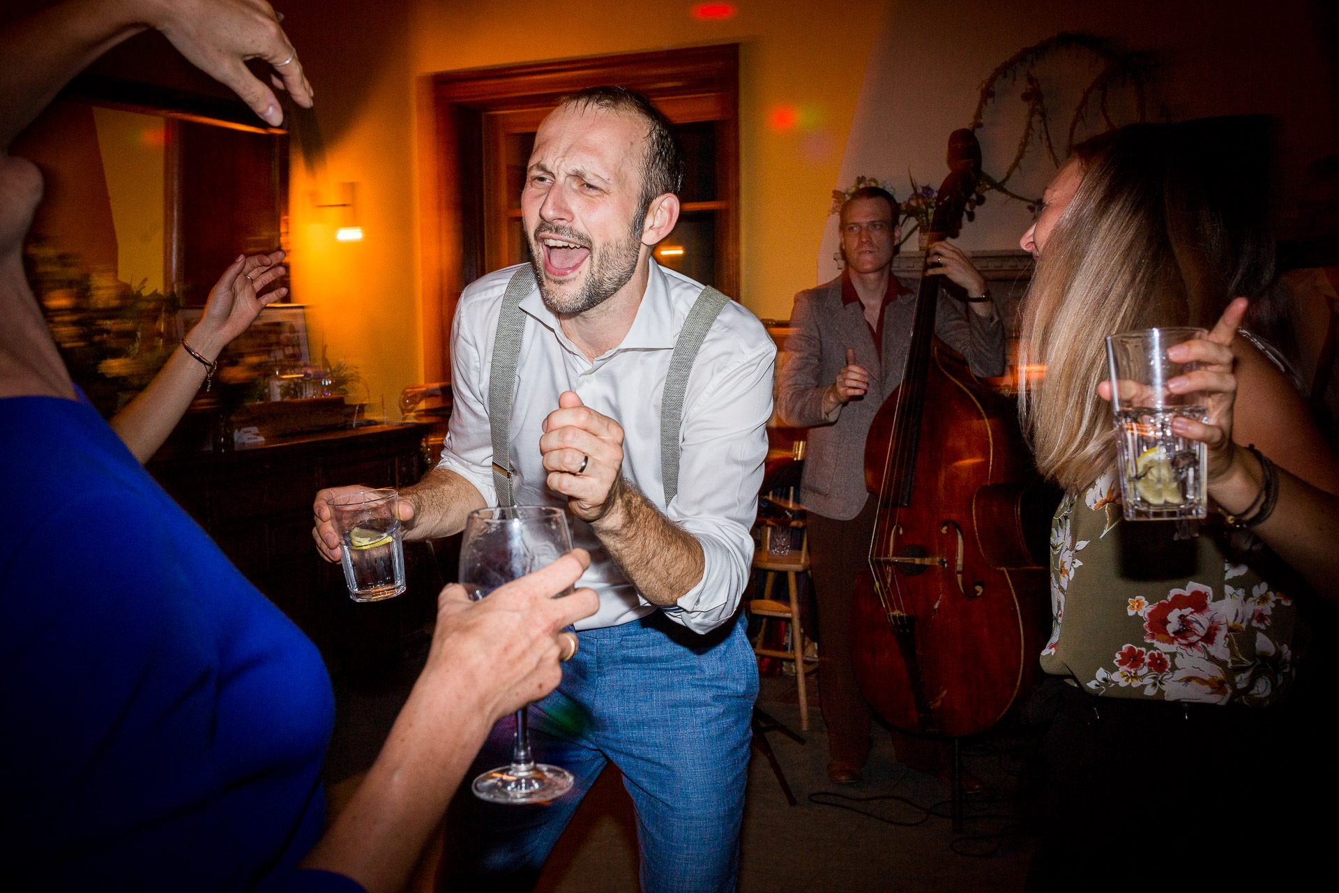 Party auf der Hochzeit