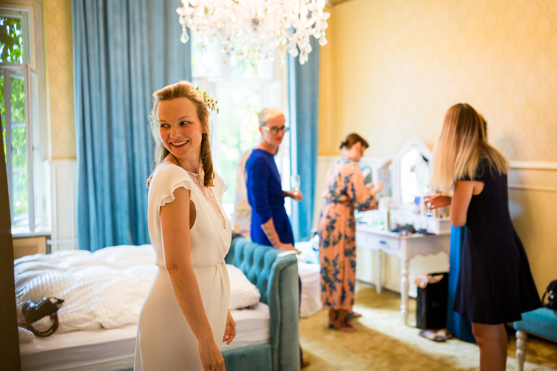 Ein letzter Blick in den Spiegel