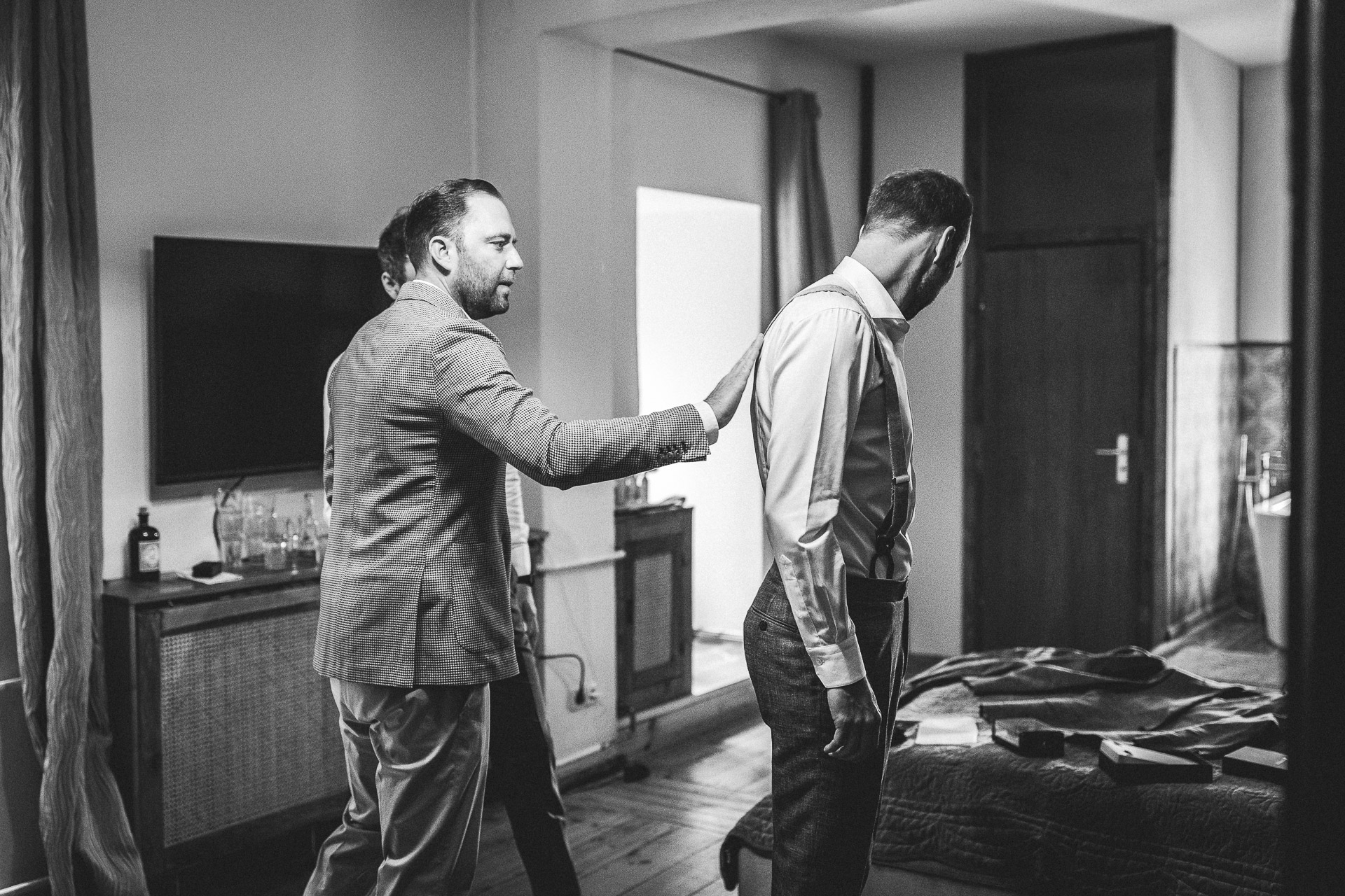 Hochzeitsfotografie bei den Vorbereitungen