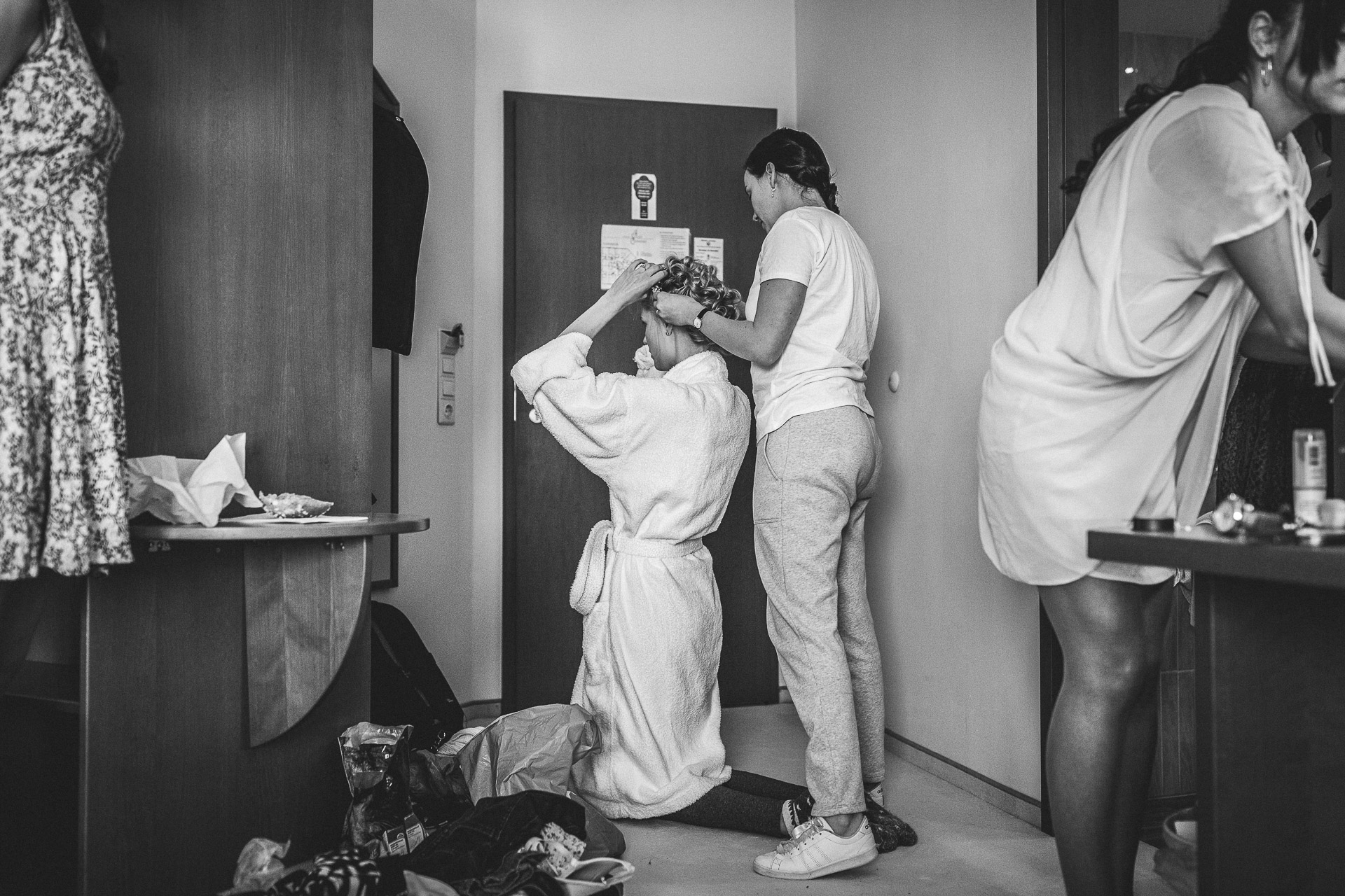 Hochzeitsfotografie: echt und ungestellt