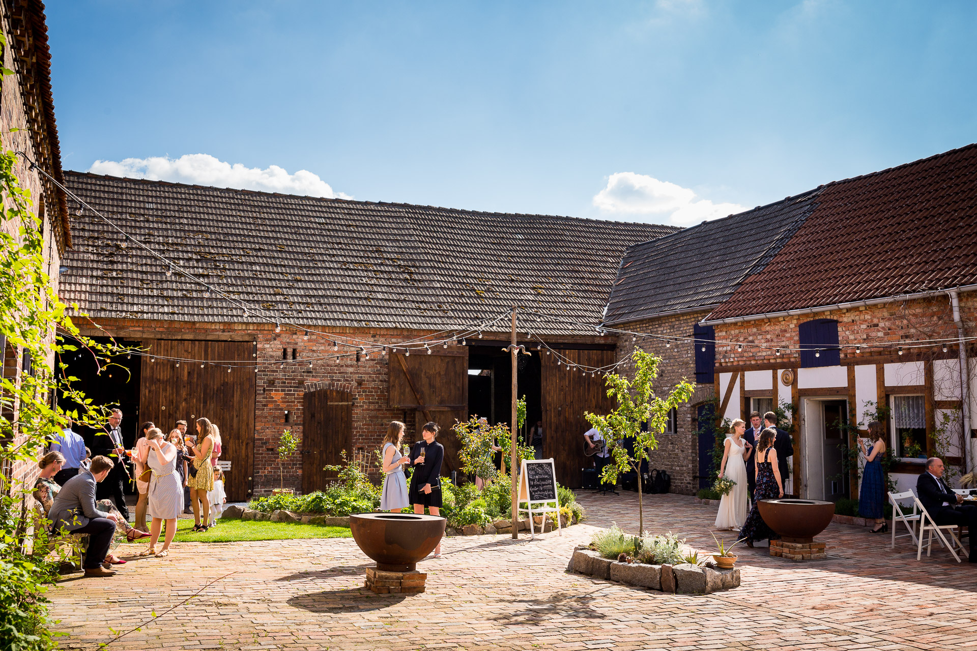 Hochzeitsscheune Glücksburg in Mügeln (Jessen)