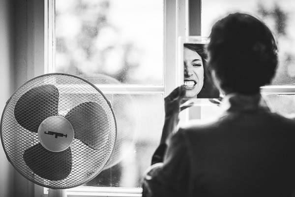 Hochzeitsreportage Berlin - Freudetränen der Braut