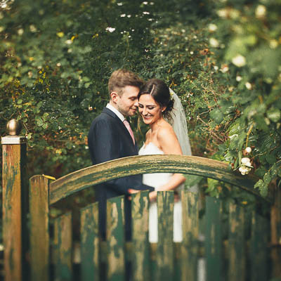 Originelles Hochzeitsfoto