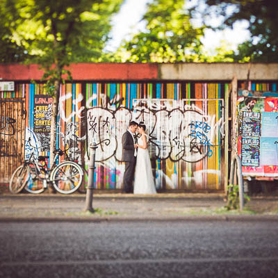 Hochzeitsfotografie im Berliner Kiez - Urbane Hochzeitsreportage