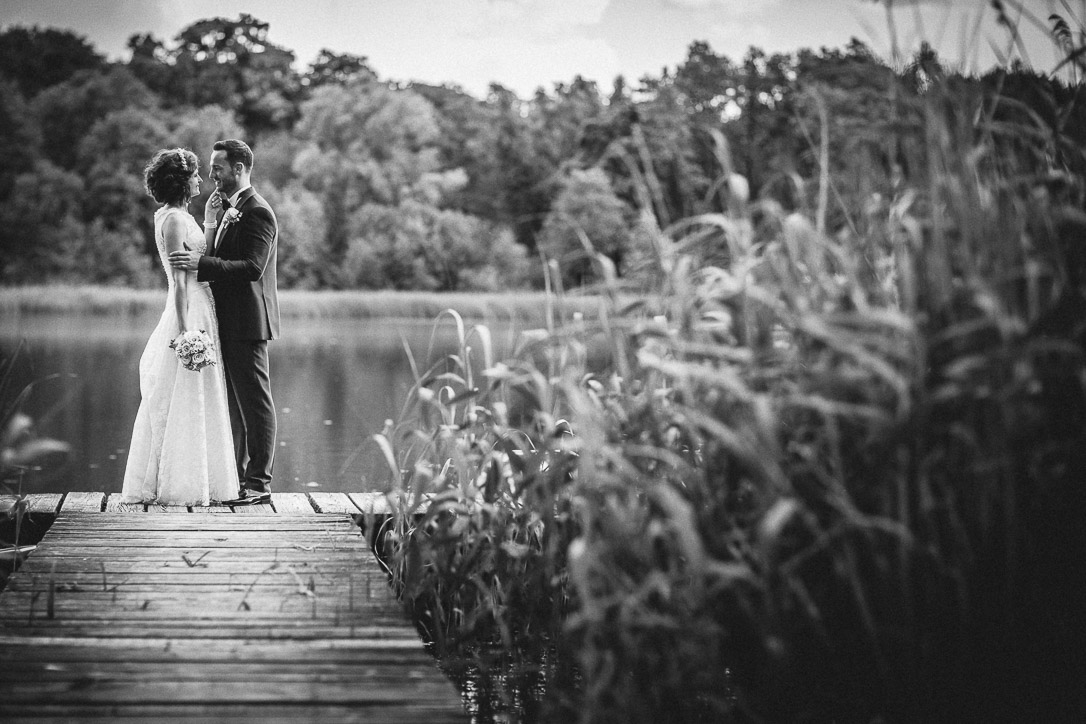 Hochzeitsfotos am See