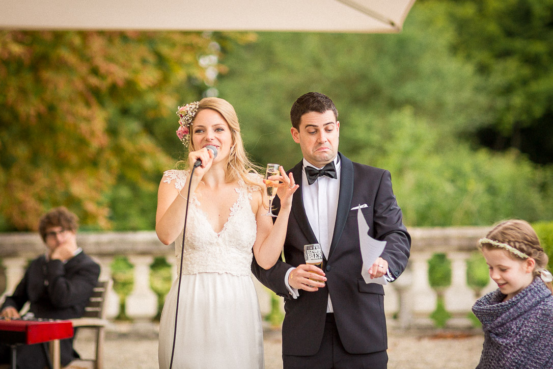 Einzigartige Augenblicke der Hochzeit