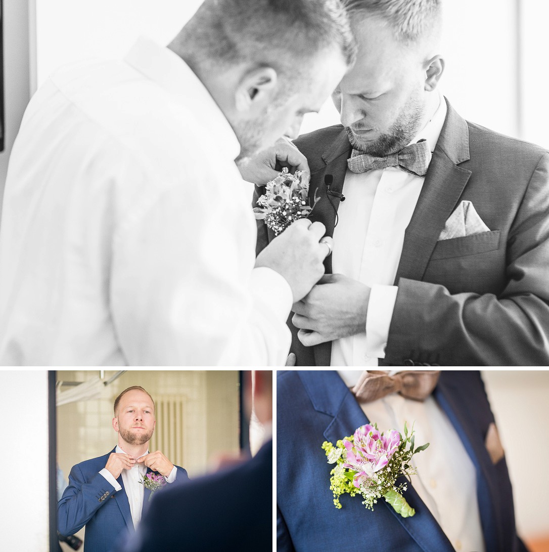 Hochzeitsfotos der Details der Hochzeit